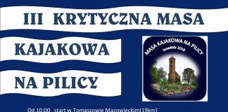 III Krytyczna Masa Kajakowa na Pilicy