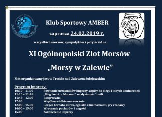 XI Ogólnopolski Zlot Morsów „Morsy w Zalewie”