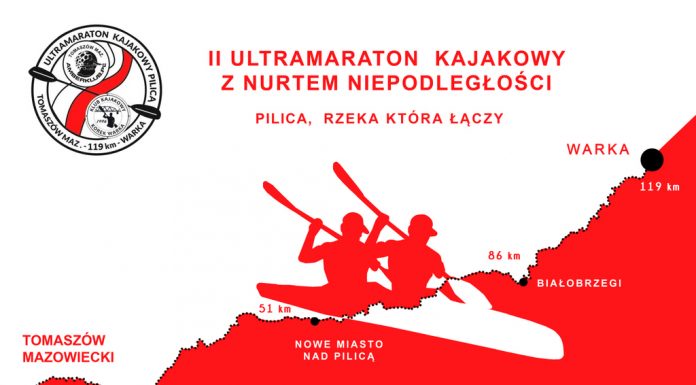 II Ultramaraton kajakowy z Nurtem Niepodległości