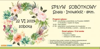 Spływ Sobótkowy Spała – Inowłódz